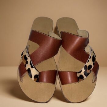 Sandales traditionnelles revisitées Ksar Cuir