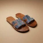 Sandales Foulée Indigo