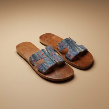 Sandales Foulée Indigo